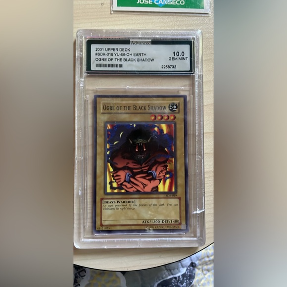 Games | Yugioh Earth Ogre Of The Black Shadow 201 Upper Deck Card 10 Gem Mint | Poshmark Games | Yugioh Earth Ogre Of The Black Shadow 201 Upper Deck Card 10 Gem Mint | Poshmark